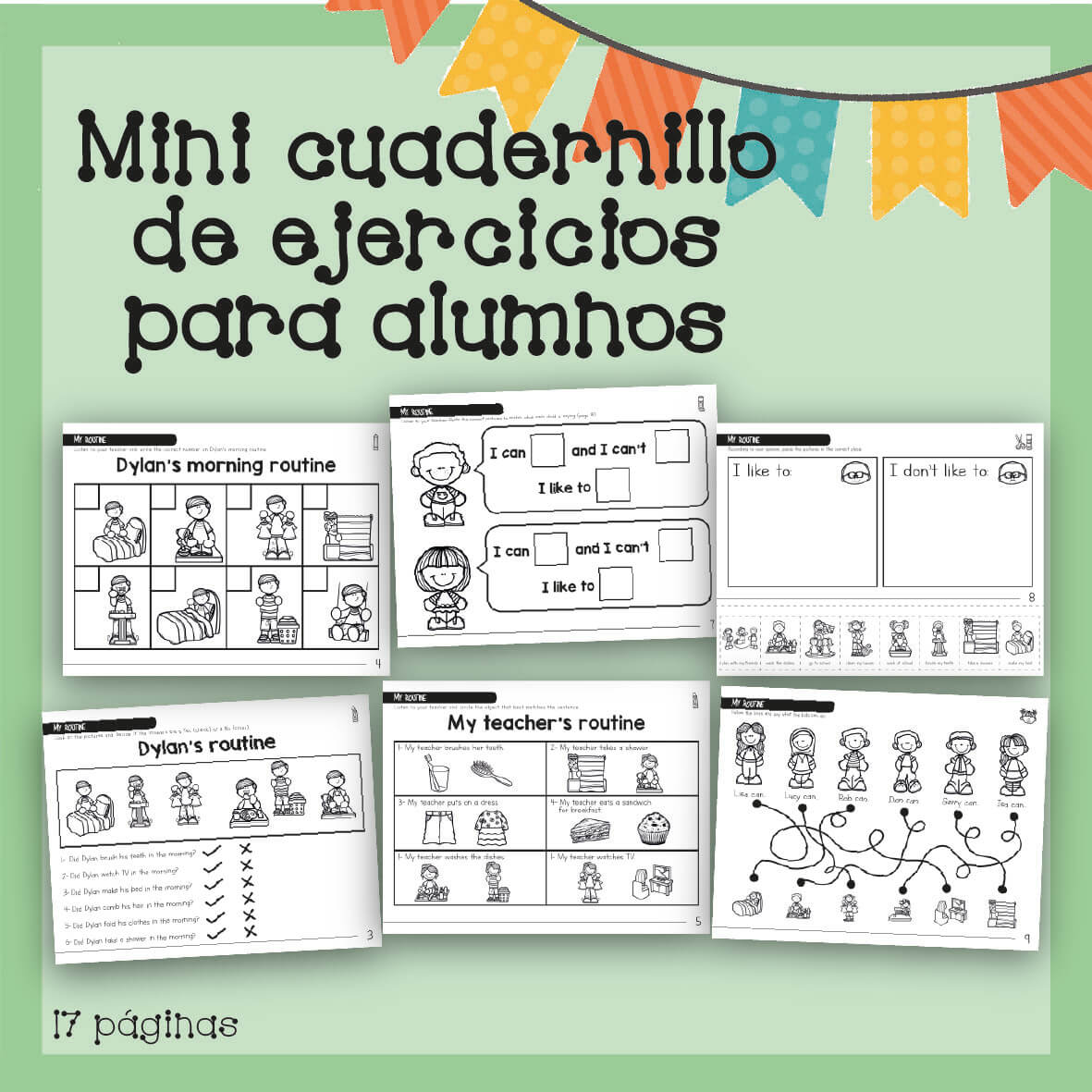 Imagen secundaria de LECCION MI RUTINA DIARIA